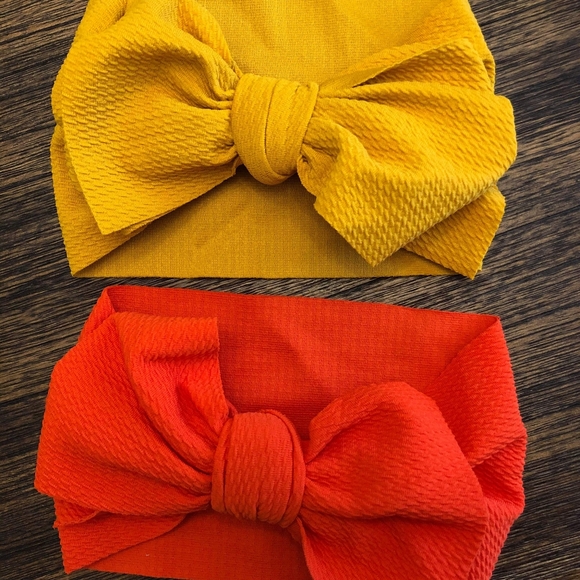Knotted Headwrap • Large Bow Headband - Picture 5 of 5